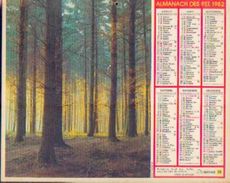 (FRANCE) – Almanach Des P.T.T. 1982 - Tamaño Grande : 1981-90
