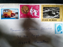 Roumanie Romana Romina Poste Aérienne - Poststempel (Marcophilie)