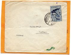 Greece Old Cover Mailed - Cartas & Documentos