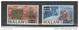 (S0252) MALAWI, 1965 (Definitives. Overprints). Complete Set. Mi ## 27-28. MNH** - Malawi (1964-...)