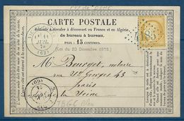 Entier Postal Puy De Dome, TB Avec GC Bleu 4185 - Tarjetas Precursoras