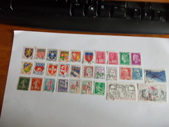 TIMBRE France Lot De 30 Timbres à Identifier N° 584 - Lots & Kiloware (mixtures) - Max. 999 Stamps