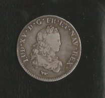 LOUIS XV  1/3 Ecu De France  ARGENT  De 1721 - Autres & Non Classés