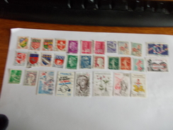 TIMBRE France Lot De 30 Timbres à Identifier N° 592 - Lots & Kiloware (mixtures) - Max. 999 Stamps