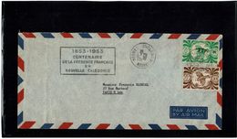 CTN52 - NOUVELLE CALEDONIE LETTRE DU 17/10/1953 - Briefe U. Dokumente