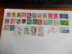 TIMBRE France Lot De 30 Timbres à Identifier N° 594 - Lots & Kiloware (mixtures) - Max. 999 Stamps