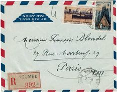 CTN52 - NOUVELLE CALEDONIE LETTRE RECOMMANDEE DU 3/11/1953 - Lettres & Documents
