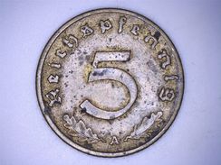 Allemagne - IIIe Reich - 5 Reichspfennig 1939 A - 5 Reichspfennig