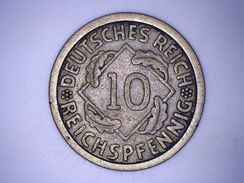 ALLEMAGNE - 10 REICHSPFENNIG 1924 A - 10 Renten- & 10 Reichspfennig