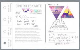 Oesterreich 2008  Ganzsachenkarte Eintritt Wipa Mit Zusatzfrankatur - Covers & Documents