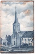 Froidfontaine (Vonêche) - Eglise, Presbytère Et Maison - Circulé 1907 - Carte Bleutée Rescapée Du Feu ! - Beauraing