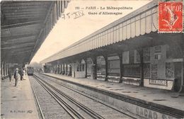 75019-PARIS- LE METROPOLITAIN, GARE D'ALLEMAGNE - Arrondissement: 19