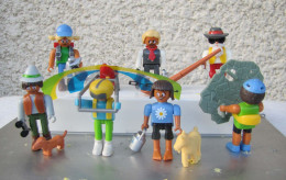 Kinder 2001 : Série Allemande : Urlaud In Den Alpen Avec 1 BPZ (7 Figurines) - Lotti