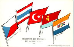 FANTAISIES - DRAPEAUX -- Tchécoslovaquie - Thailande - Turquie - Ukraine - Union Sud Africaine - Sonstige & Ohne Zuordnung