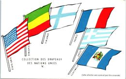 FANTAISIES - DRAPEAUX -- Etat Unis - Ethiopie - Finlande - France Grèce -  Guatemala - Other & Unclassified