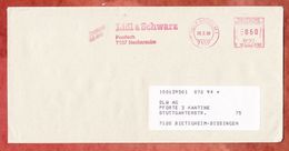 Drucksache, Pitney Bowes E10-6193, Lidl & Schwarz, 60 Pfg, Neckarsulm 1990 (42257) - Marcofilie - EMA (Printmachine)