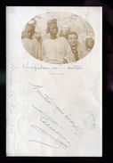 SENEGALAIS CARTE PHOTO TRES RARE 1903 - Non Classés