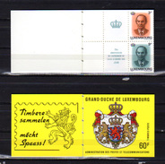 1989   Le Grand-Duc Jean, 8 X  C 1175 **, Cote 160 €, - Carnets