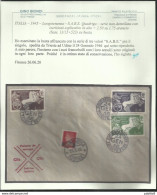 ITALY KINGDOM ITALIA REGNO 1921 BLP Busta Lettera Postale 40 Cent. Pubblicità WHITE STAR LINE NUOVA FIRMATA SIGNED - BM Für Werbepost (BLP)