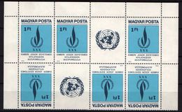 Hungary 1979. Bill Of Right Stamp In Strip In TETE BECHE Pairs !!! MNH (**) - Plaatfouten En Curiosa