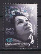 Hungary 2017. Writers Magda Szabó, Nice Stamp MNH (**) - Nuevos