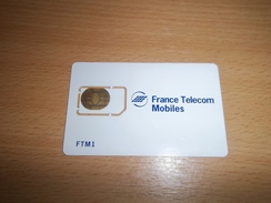 ANCIENNE CARTE GSM SIM FRANCE TELECOM MOBILES T.B.E !!! - Autres & Non Classés