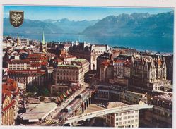 SUISSE,SWITZERLAND,SWISS,HELVETIA,SCHWEIZ ,SVIZZERA ,VAUD,LAUSANNE,LOSANNA,OUCHY,PONT,BANQUE,HOTEL - Lausanne