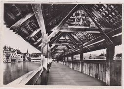 SUISSE,SWITZERLAND,SVIZZERA,SCHWEIZ,HELVETIA,SWISS ,LUZERN,LUCERNE,PONT EN BOIS,CARTE PHOTO - Lucerne