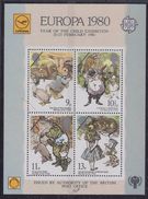 Europa Cept 1980 Great Britain M/s Year Of The Child Ovptd "Lufthansa"  ** Mnh (36928) - 1980