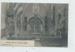 Epernon ( 28)  : Intérieur De L'église En 1910 PF. - Epernon