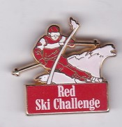 Pin's  RED SKI CHALLENGE SIGNE ARTHUS BERTRAND - Arthus Bertrand