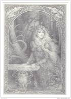 Viviane En Brocéliande Un Matin De Printemps, Joël Bernabel, "Forêt Celtique, Forêt Sorcière" (fée, Nue, Nu) - Other Illustrators