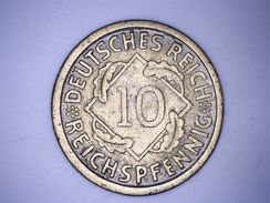 ALLEMAGNE - 10 REICHSPFENNIG 1926 A - 10 Renten- & 10 Reichspfennig