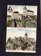 73083   Austria,  Kaiserliche  Burg  Gutenstein, N.-O.  Um  1330, Geschutz Menschick, Gutenstein N.-O., 1910,  VG 1910 - Gutenstein