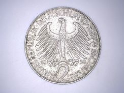 République Fédérale Allemande, 2 Mark, 1958 D - 2 Marchi