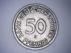 Allemagne - 50 Pfennig 1949 J - 50 Pfennig