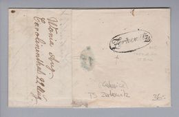 Heimat TS Tschechoslowakei Zerhowitz (Cerhovice) 1846-08-22 Brief Nach Theresienfeld - ...-1918 Prephilately