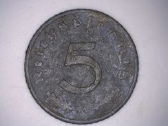 ALLEMAGNE - 5 REICHSPFENNIG 1940 A - 5 Reichspfennig