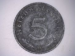 ALLEMAGNE - 5 REICHSPFENNIG 1941 B - 5 Reichspfennig