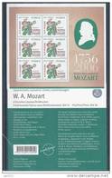 Sweden 2006 Facit # 2561 SS 5. Mozart, MNH (**) - Blocchi & Foglietti