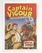 Cpm Captain Vigour African Journey N1 - Comicfiguren
