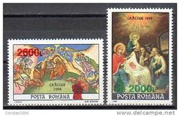 Romania 1998/ Christmas / 2 Val Overprint - Briefe U. Dokumente