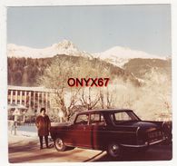 PHOTO 9 X 8,5 Cms - VOITURE-AUTO AUTOMOBILE PEUGEOT  404 -TRANSPORT-Autriche-Osterreich-Austria - Cars