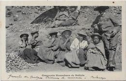 CPA Bolivie Bolivia Type Ethnic Mines De ZINC Compania Huanchaca Pulacayo Non Circulé - Bolivia