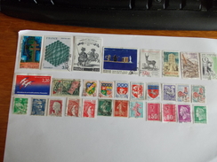 TIMBRE France Lot De 30 Timbres à Identifier N° 610 - Lots & Kiloware (mixtures) - Max. 999 Stamps