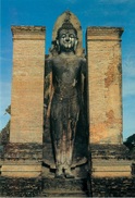 CPSM Thailande-Sukhothai Historical Park-The  Statue Of Attharot Ni Wat Mahathat    L2382 - Thailand