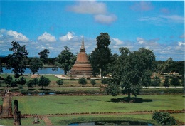 CPSM Thailande-Sukhothai Historical Park-Wat Mahathat    L2382 - Thailand