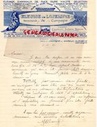 24- CHATEAU DE LAVERGNE PAR MAREUIL SUR BELLE- RARE LETTRE MANUSCRITE SIGNEE-ELEVAGE DE LAVERGNE-PIGEONS-LEGHORN-1931 - Landwirtschaft