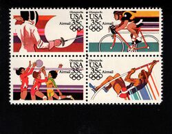 199960568 USA POSTFRIS MINT NEVER HINGED POSTFRISCH EINWANDFREI SCOTT C112a  SUMMER OLYMPICS 1984 - 3b. 1961-... Ungebraucht