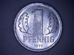 ALLEMAGNE - RDA. 1 PFENNIG 1977 A - 1 Pfennig